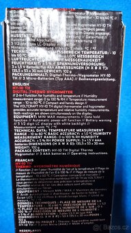 Voltcraft HY-10 TH - vlhkoměr + teploměr - 4