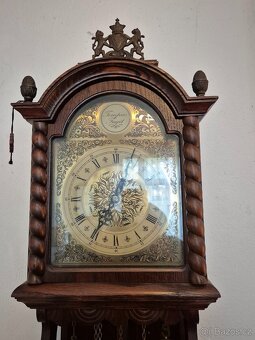 VELKÉ NÁSTĚNNÉ HODINY SE 3 ZÁVAŽÍMI - 4