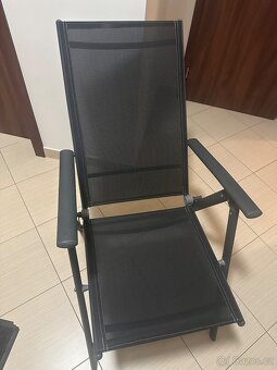 Predám sklapacie polohovateľné stoličky - 4
