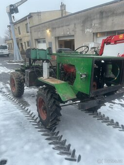 traktor domácí výroby 4x4 - 4