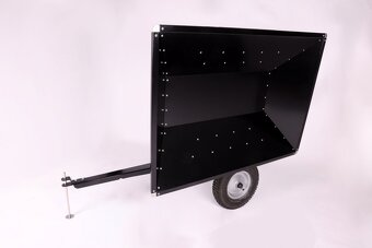 Vozík za traktor TR 100 POZINK PLUS+ ČERNÁ - 4