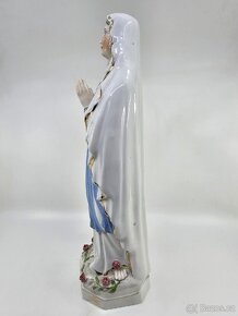 Stará potcelanova panna Maria 41.5 cm - 4