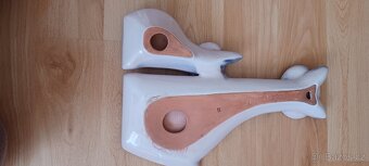 Retro porcelánové kočky na zeď - 4