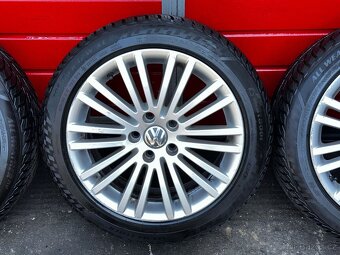 Original ALU kola VW Solitude 17" 7,5J ET47 pneu 205/50/R17 - 4