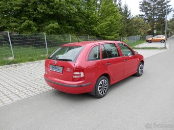 Škoda Fabia 1.4i 55Kw, Klima, vyhř.sed. 1.maj. ČR - 4