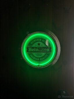 Hodiny svítíci HEINEKEN hospodské - 4
