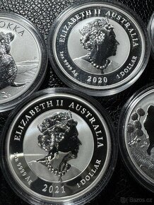 Stříbrné mince Quokka 1oz r. 2020/21 - 4