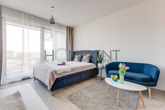Pronájem bytu 1+kk, 29m² + 6m² balkon s garážovým parkovacím - 4