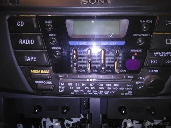 SONY CFD-ZW 160L-předosné rádio BoomBox - 4