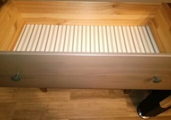 KOMODA IKEA HEMNES V ŠEDOHNĚDÉM PROVEDENÍ - 4