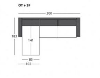 Sedací souprava s trvalým spaním - 4
