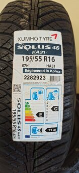 Kumho 195/55 R16 87H 7,5mm - 4