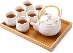 Porcelánový čajový set v japonském stylu - 4