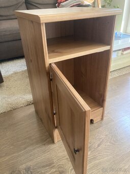 Dvě noční skřínky ASPELUND IKEA - 4