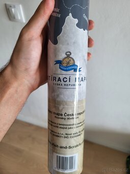 Stírací mapa ČR - 4