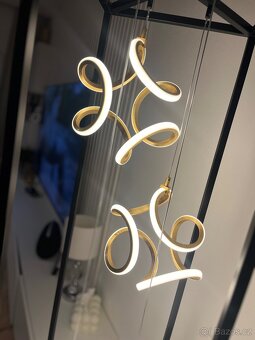 Stojící luxusní led lampa - 4