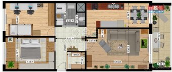 Prodej bytu 3+1, 82 m², Praha 9, ul. Kpt. Stránského - 4