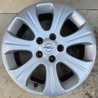 Alu kola Opel 6,5Jx16 ET39 5x110 (Zafira, Astra, Meriva) - 4