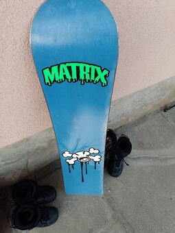 Dětský snowboard GRAVITY MATRIX 120cm - 4