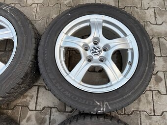 4x al kola 5x120 17 + pneu zimní 215/60 R17C - 4