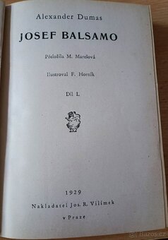 Alexander Dumas knihy z r. 1929 - 4
