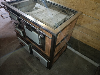 Kachlový sporák - 4