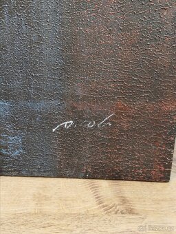 Velký obraz "spící zamilovaný pár" - 4