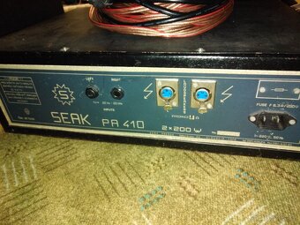 Prodám reprobedny Tesla +zesilovač Seak. - 4