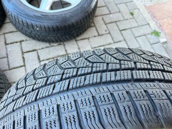 4x alu disky 5x112 R17, zimní pneu 80 % - 4