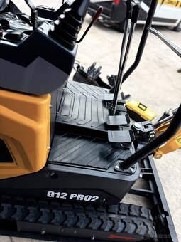 Minibagr G12SE l PRO 2026, Joysticky, Mega AKCE KUBOTA - 4
