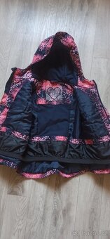 Dívčí zimní bunda vel. 98-104 - 4