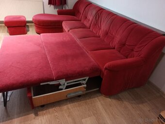 Rozkládací pohovka do L. - 4