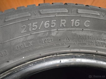 4x pneu Michelin Agilis 3, dot 2021, 215/65/16c, 215/65 r16c - 4