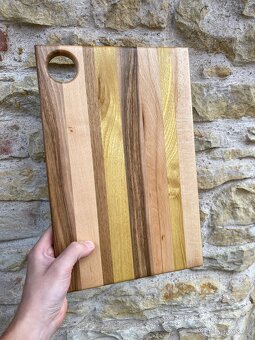 Dřevěná prkénka ruční výroba - 4