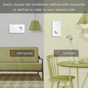 Dotykový spínač Bseed z bílého skla - 4