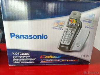 Panasonic KX-TCD 300 CE - bezdrátový telefon - 4