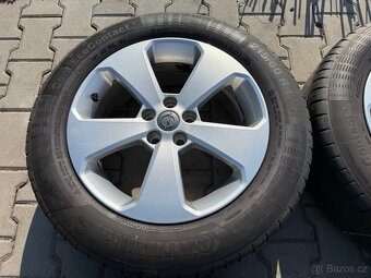4x al kola 5x115 17 + pneu letní 215/60 R17 - 4