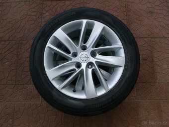 2. Letní sada alu originál Opel GM 5x110 6,5Jx16 ET37 TPMS - 4