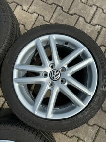 Kompletní alu VW Golf 5x112r17+225/45r17 letní - 4