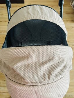 Kočárek 2v1 Junama Saphire powder beige - 4