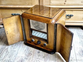Rádio Mikrofona MK 306 Superdual Luxus, 1935-36 - 4