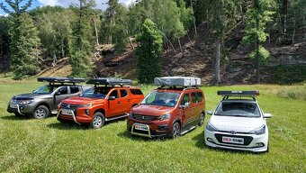 Autostan střešní stan Dakota 120 skořepinový stan Wild Land - 4