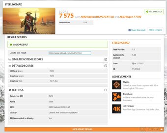 Herní PC - Ryzen 7 7700 / RX 9070 XT / 32GB RAM / 850W / 1TB - 4