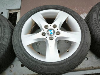 Litá kola BMW 5x120 R17 se zimními pneu 205/50/17 - 4