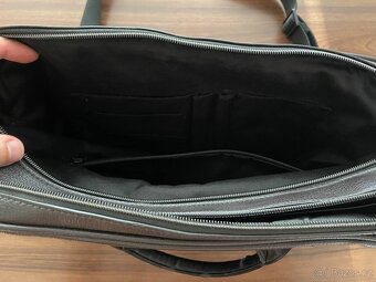 Brašna na notebook Calvin Klein (hnědá) - 4