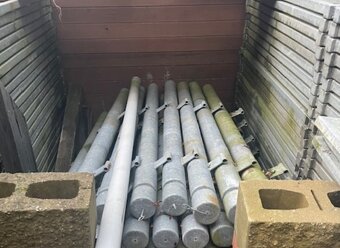 Pozinkované plotové dílce - 3m - 4