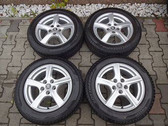 PĚKNÁ ZIMNÍ ALU SADA 16" 5x112 pneu 205/60R16 Octavia IV - 4