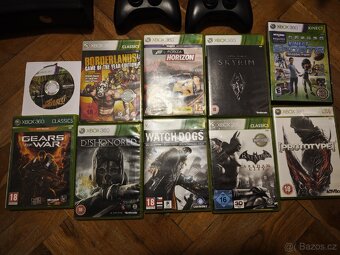 Xbox 360 Slim 4gb + Kinect + 10 her - 4