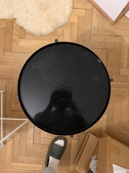 2x Odkládací stolek IKEA Gladom – černý a bílý - 4