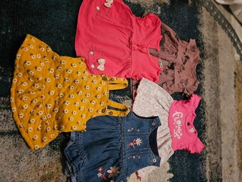 set oblečení pro miminko - holčičku, velikost 62 - 4